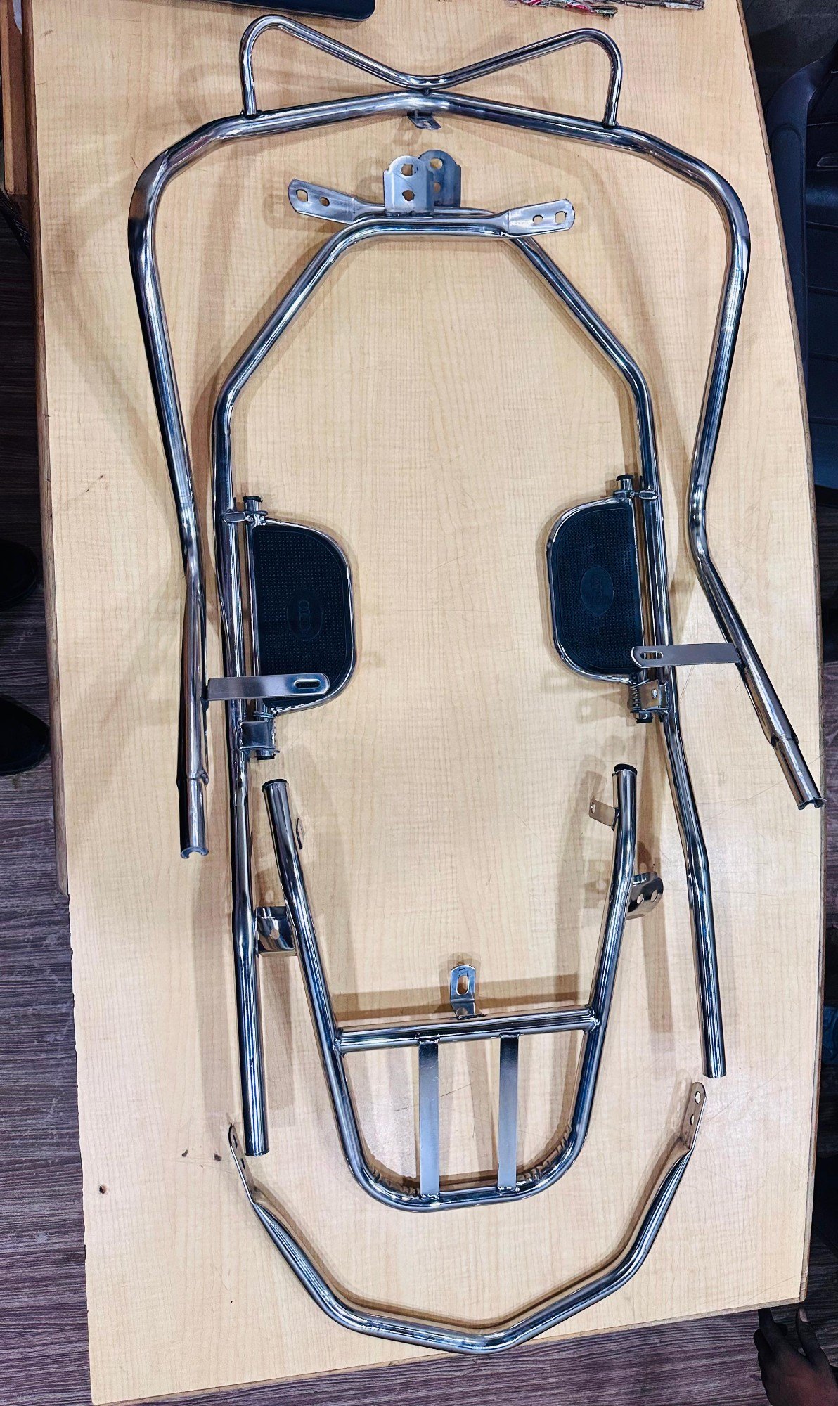 Single Light SS Steel Guard Heavy Duty