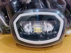 Big Vespa sqaure headlight